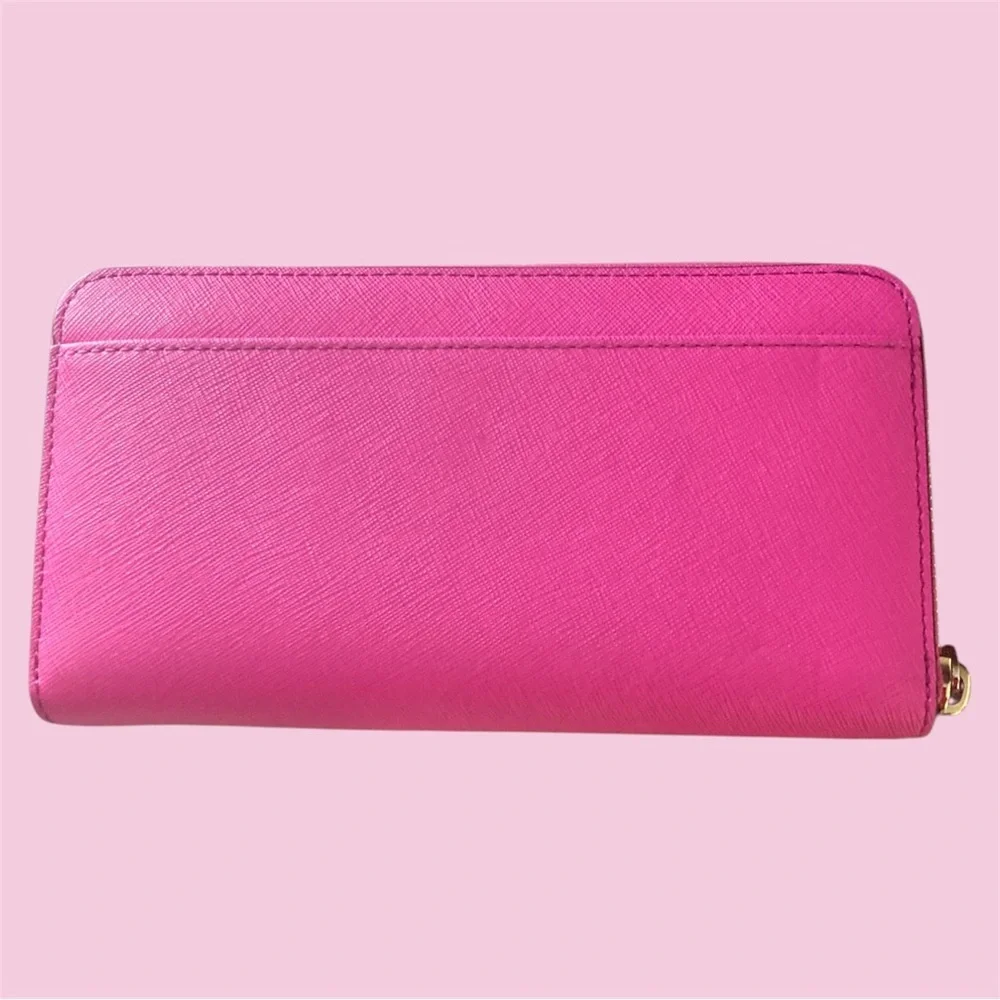 Kate Spade New York Cedar Street Lacey Wallet Pink Pwru3898 EUC